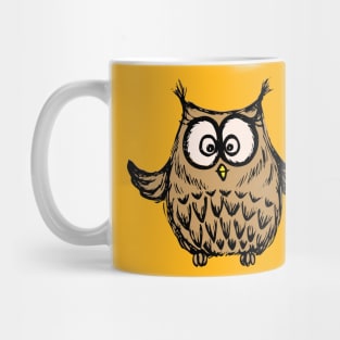 Cute hand drawn owl Mug